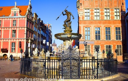 Gdańsk - fontanna Neptuna